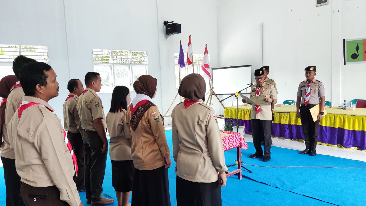 Pelantikan dan Pengukuhan Gugusdepan Pangkalan SMK Negeri 1 Bandar Masilam