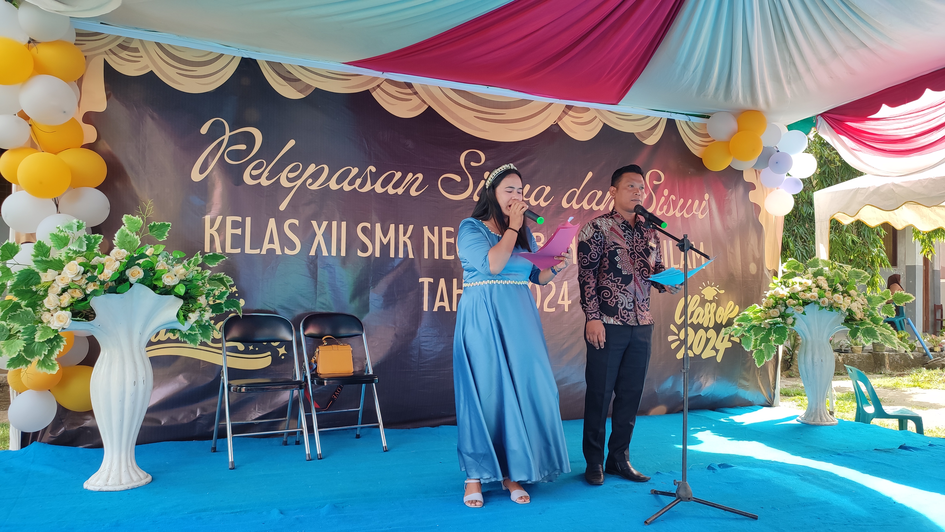 Kemeriahan Acara Perpisahan Kelas XII Tahun 2024